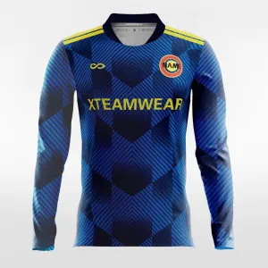 Graffiti - Customized Men's Sublimated Long Sleeve Soccer Jersey