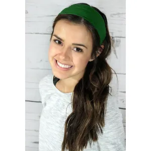 Green Cotton Headband