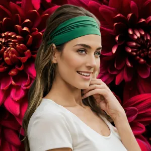 Green Wide Headband