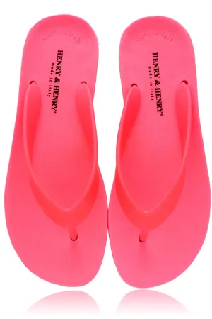 HENRY & HENRY FLIPPER Fuchsia Fluo Flip Flops