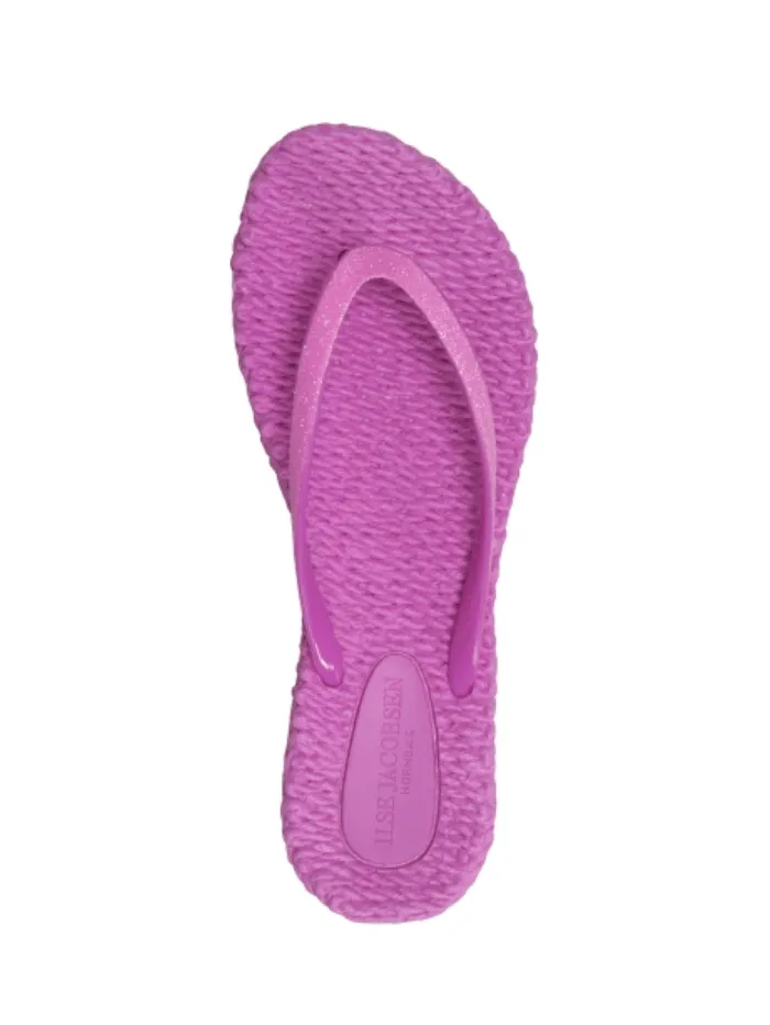 Ilse Jacobsen T Flip Flops With Glitter Cheerful 01 Azalea Pink 399