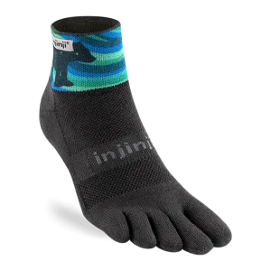 Injinji Artist Designed Men's Mini-Crew Toesocks