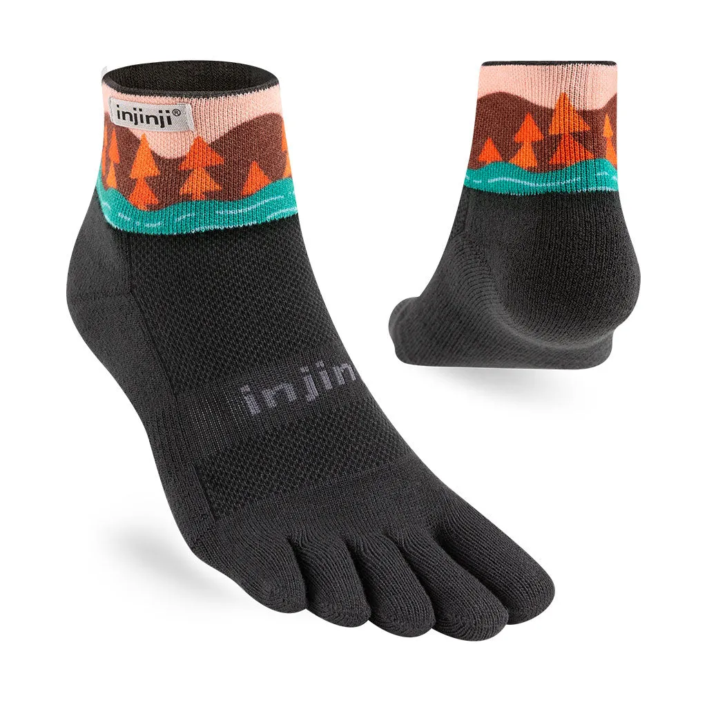 Injinji Artist Designed Men's Mini-Crew Toesocks