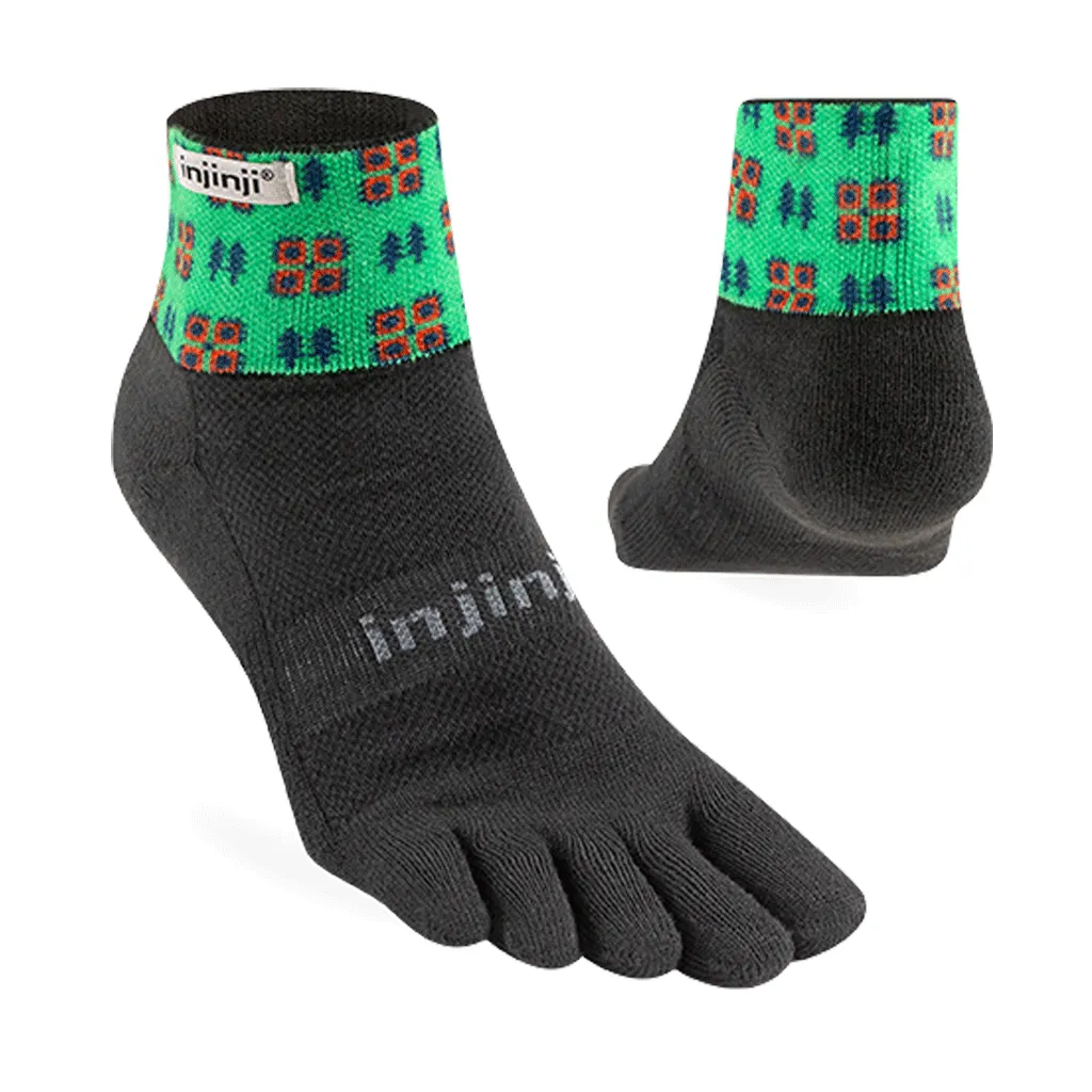 Injinji Artist Designed Men's Mini-Crew Toesocks