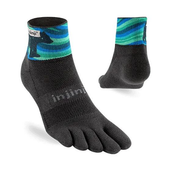 Injinji Artist Designed Men's Mini-Crew Toesocks