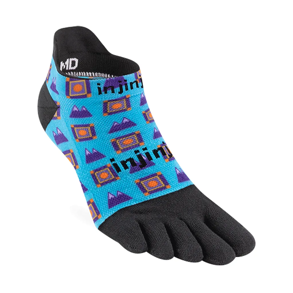 Injinji Artist Designed Men's No-Show Toesocks