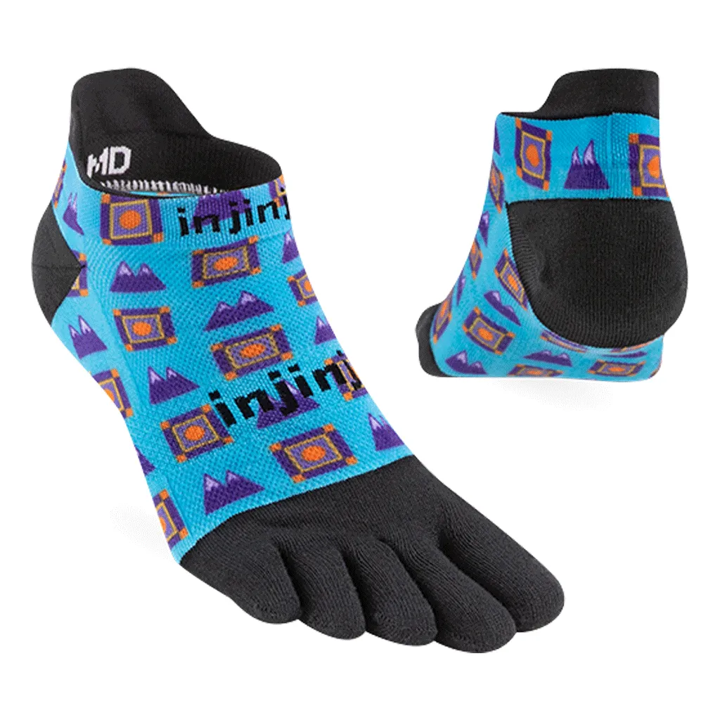 Injinji Artist Designed Men's No-Show Toesocks