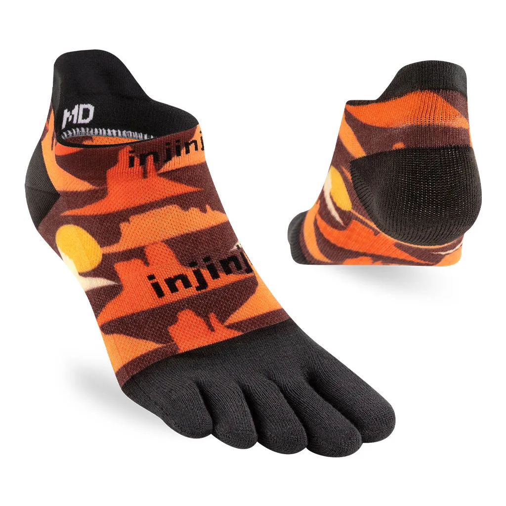 Injinji Artist Designed Men's No-Show Toesocks