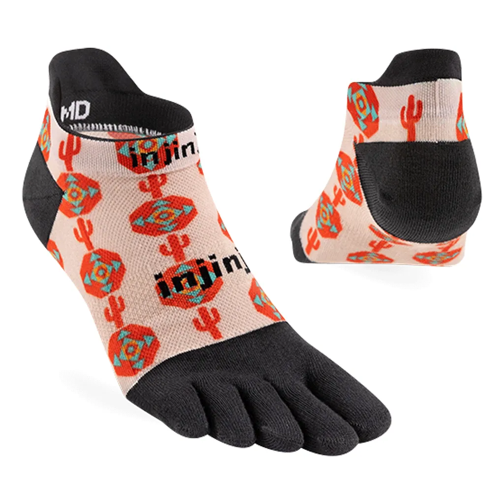 Injinji Artist Designed Men's No-Show Toesocks