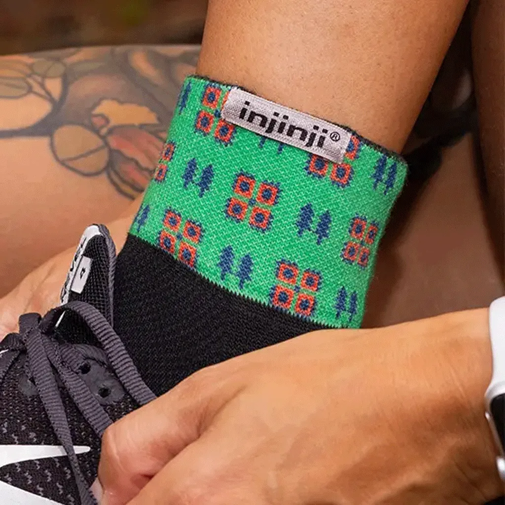 Injinji Artist Designed Women's Mini-Crew Toesocks