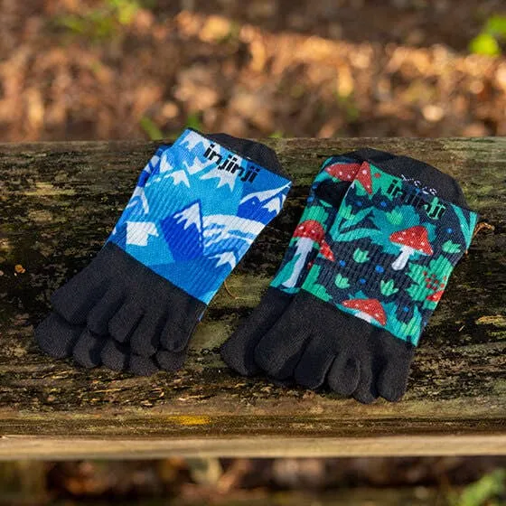 Injinji Artist Designed Women's No-Show Toesocks