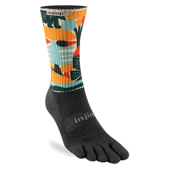 Injinji Trail Crew Sock Mens - Artist Designed Series