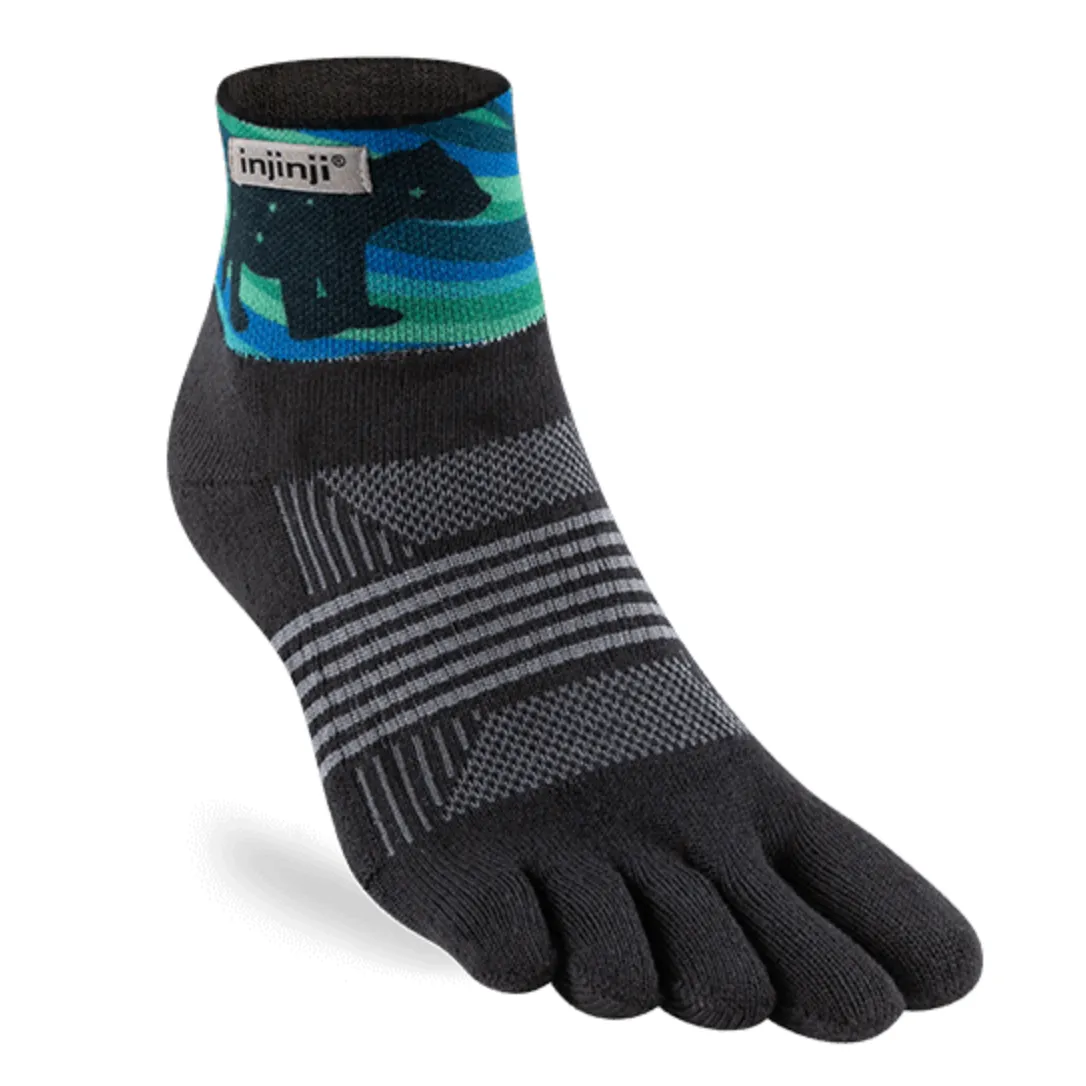 Injinji Trail Mini-Crew Sock Womens - Artist Designed Series