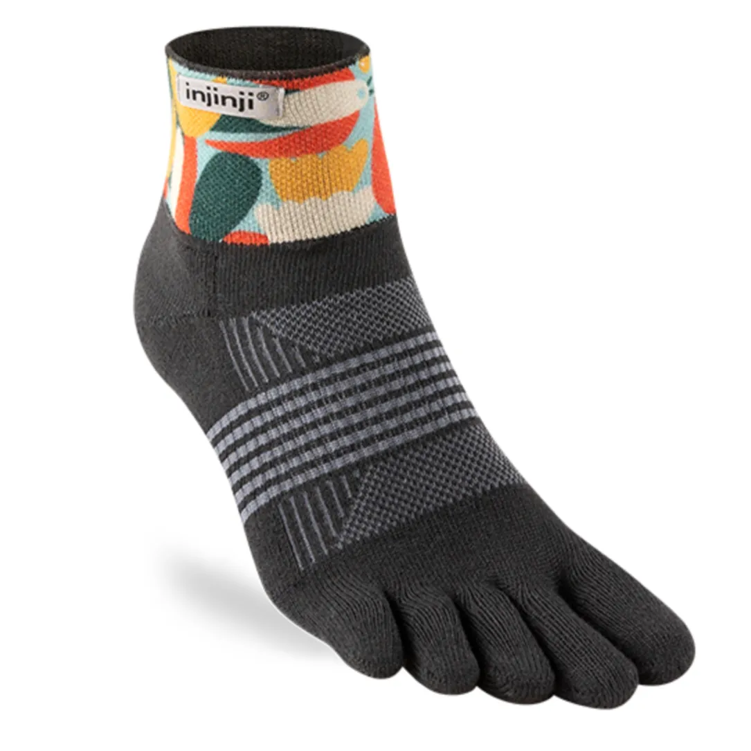 Injinji Trail Mini-Crew Sock Womens - Artist Designed Series