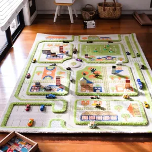 IVI Play Rug Traffic Green Large