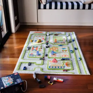 IVI Play Rug Traffic Green Medium