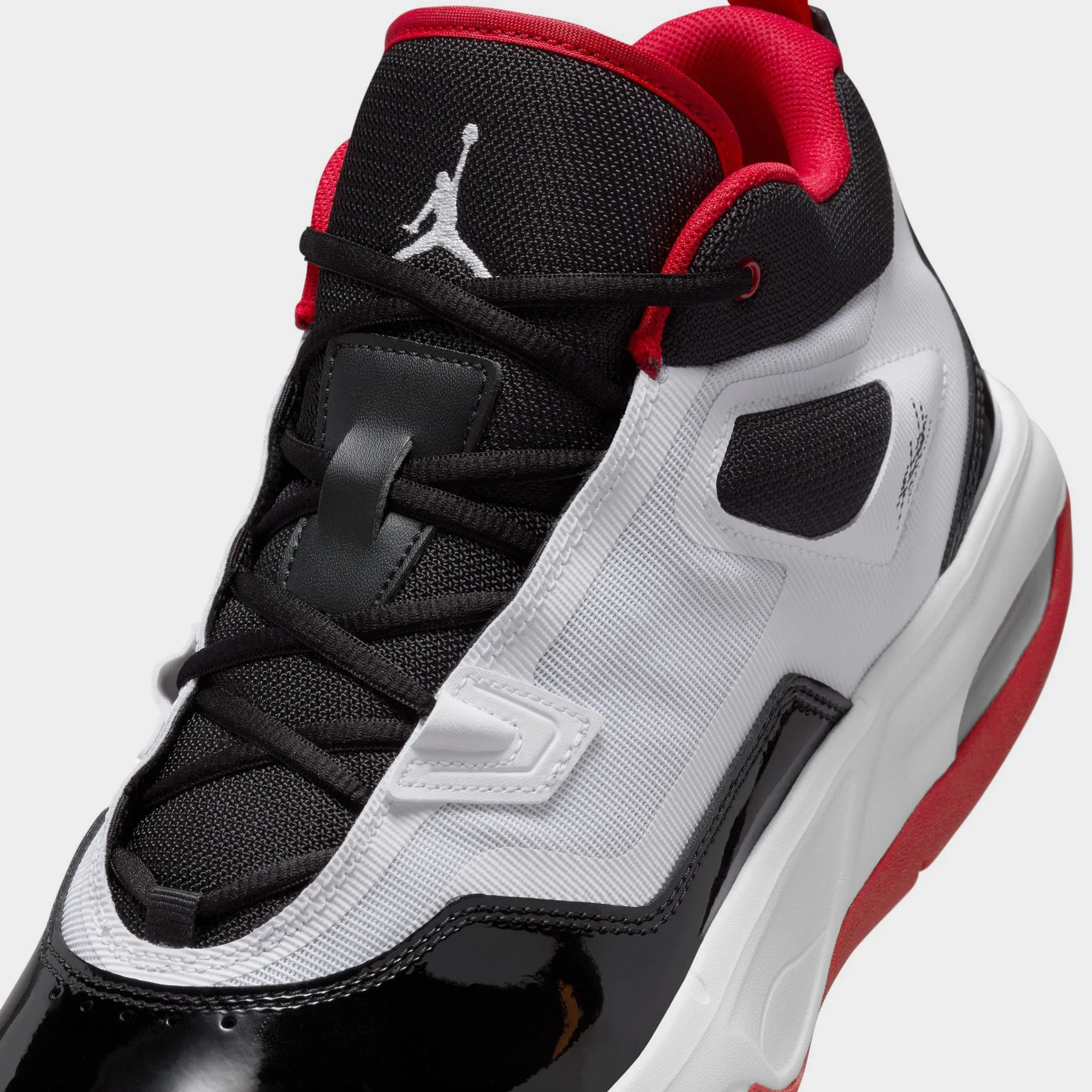 Jordan Stay Loyal 3 White / Gym Red - Black