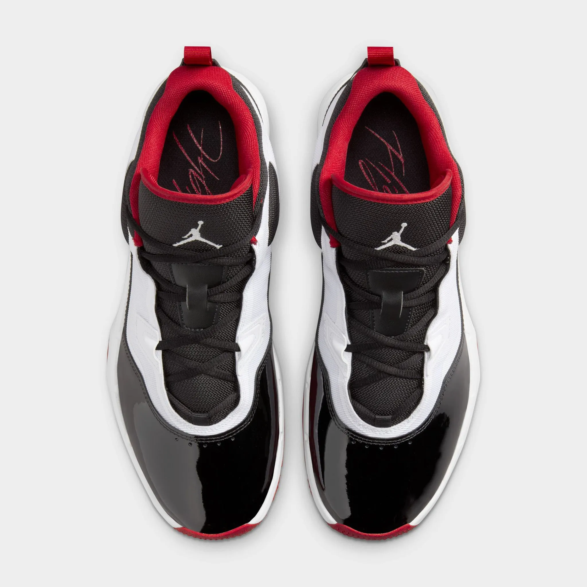 Jordan Stay Loyal 3 White / Gym Red - Black