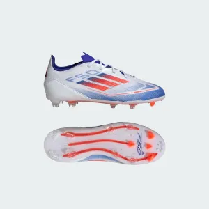 JUNIOR F50 PRO FG [Cloud White / Solar Red / Lucid Blue]