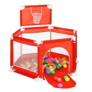 Kid's Playpen with Colorful Balls