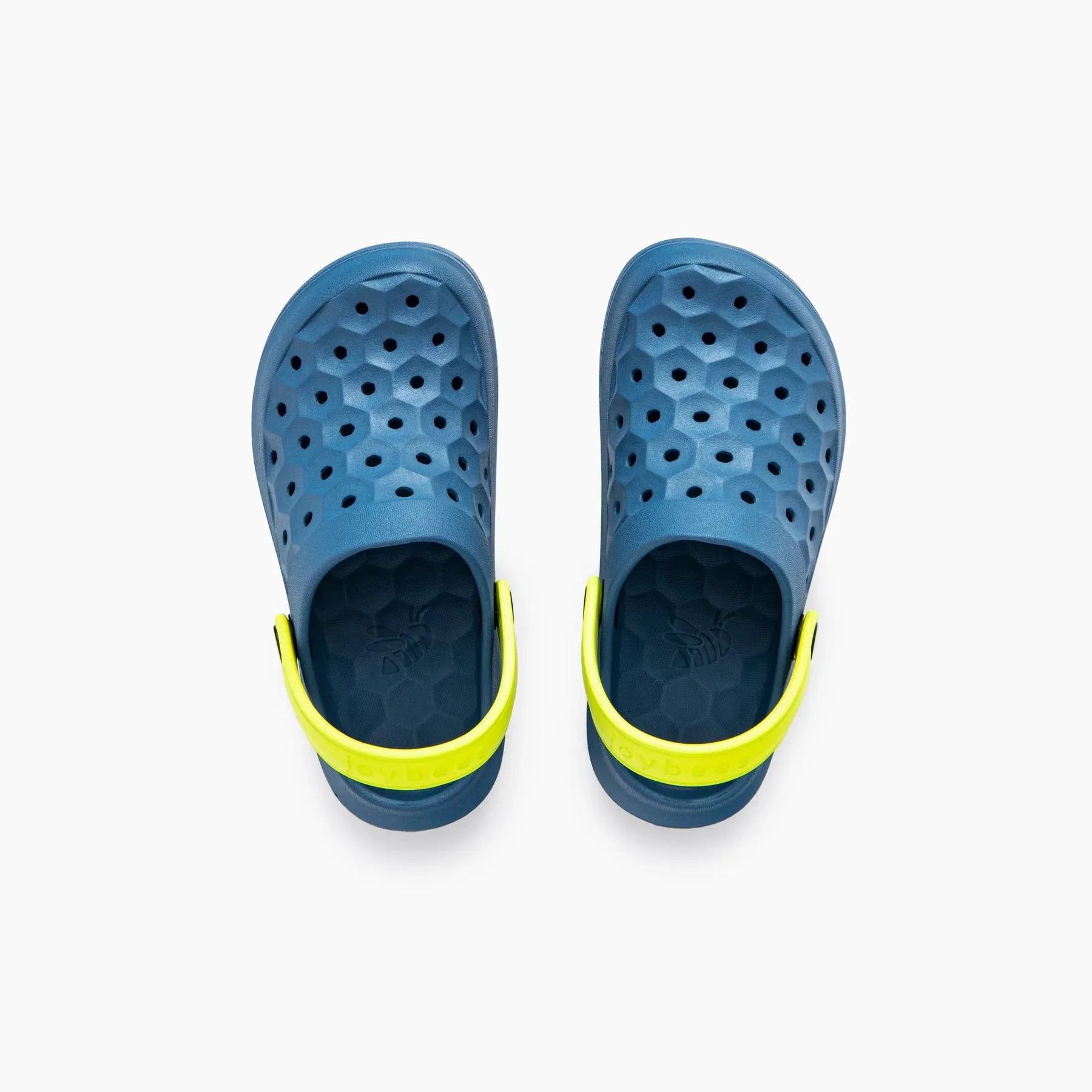 KIDS VARSITY CLOG - SOLID MIDNIGHT TEAL/CITRUS