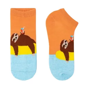 Lazy Summer Sloth Socks