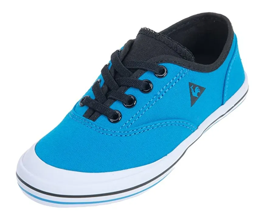 Le Coq Sportif scarpa sneakers da bambino in tela Grandville CVO 1510539 gioiello blu