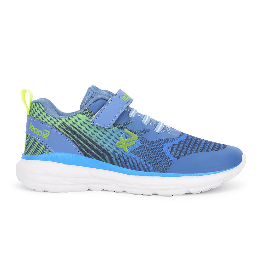 Leap7x By Liberty Kids KIMSER-E Blue Sports Non Lacing Shoes