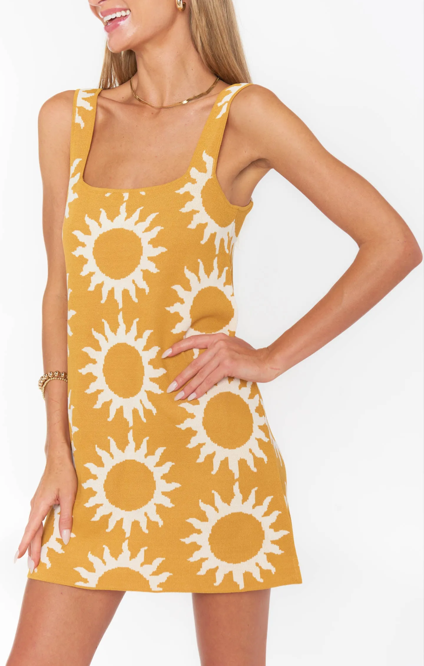 Mellow Mini Dress ~ Paradise Sun Knit