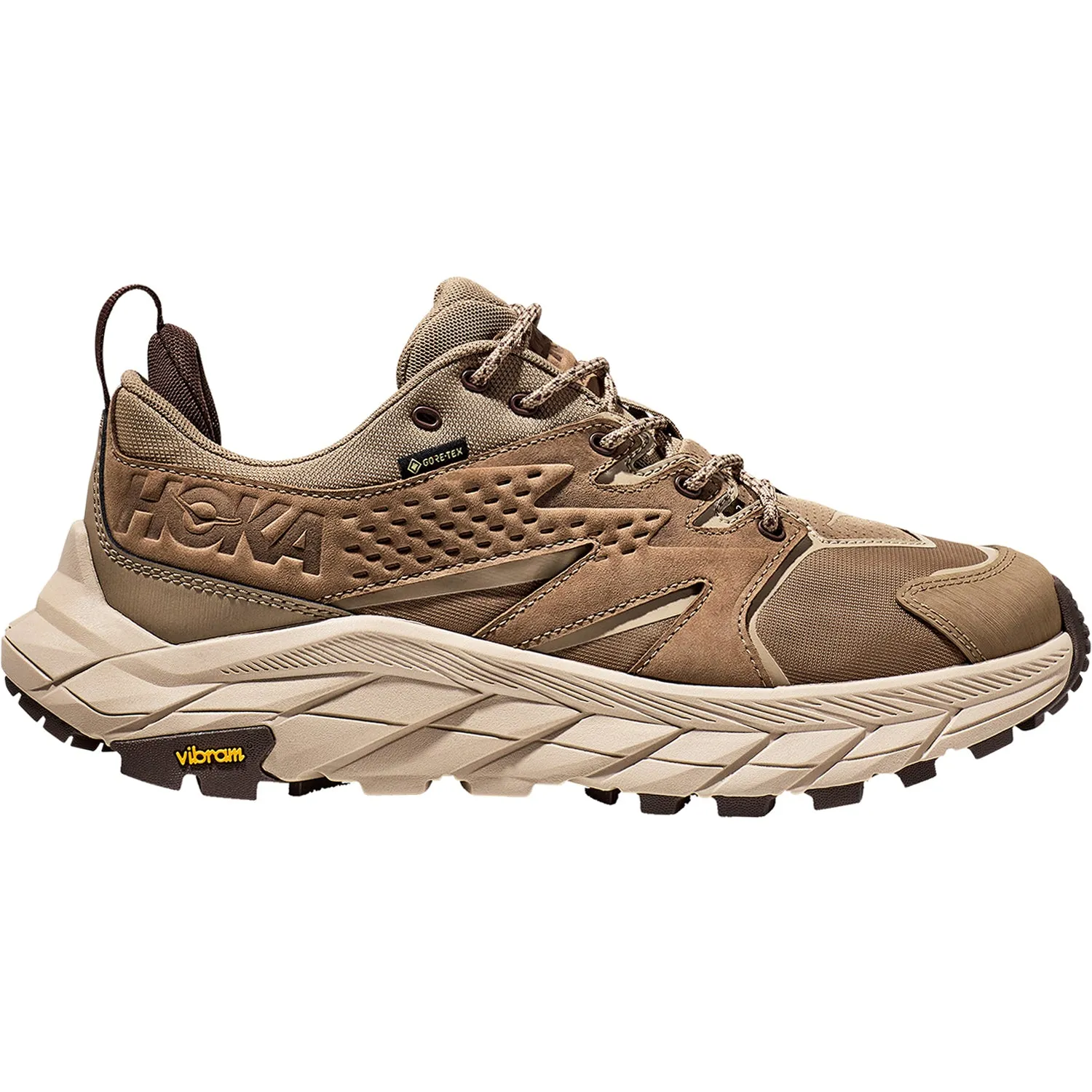 Men's Hoka Anacapa Low GTX Dune/Oxford Tan Nubuck/Mesh