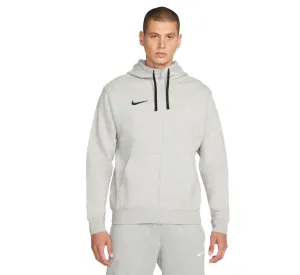 Mens Nike Park 20 Fleece Full Zip Grey Hoodie Athletic Football Jacket