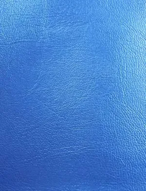 Metallic Blue Marine Vinyl Fabric / Sold By The Yard