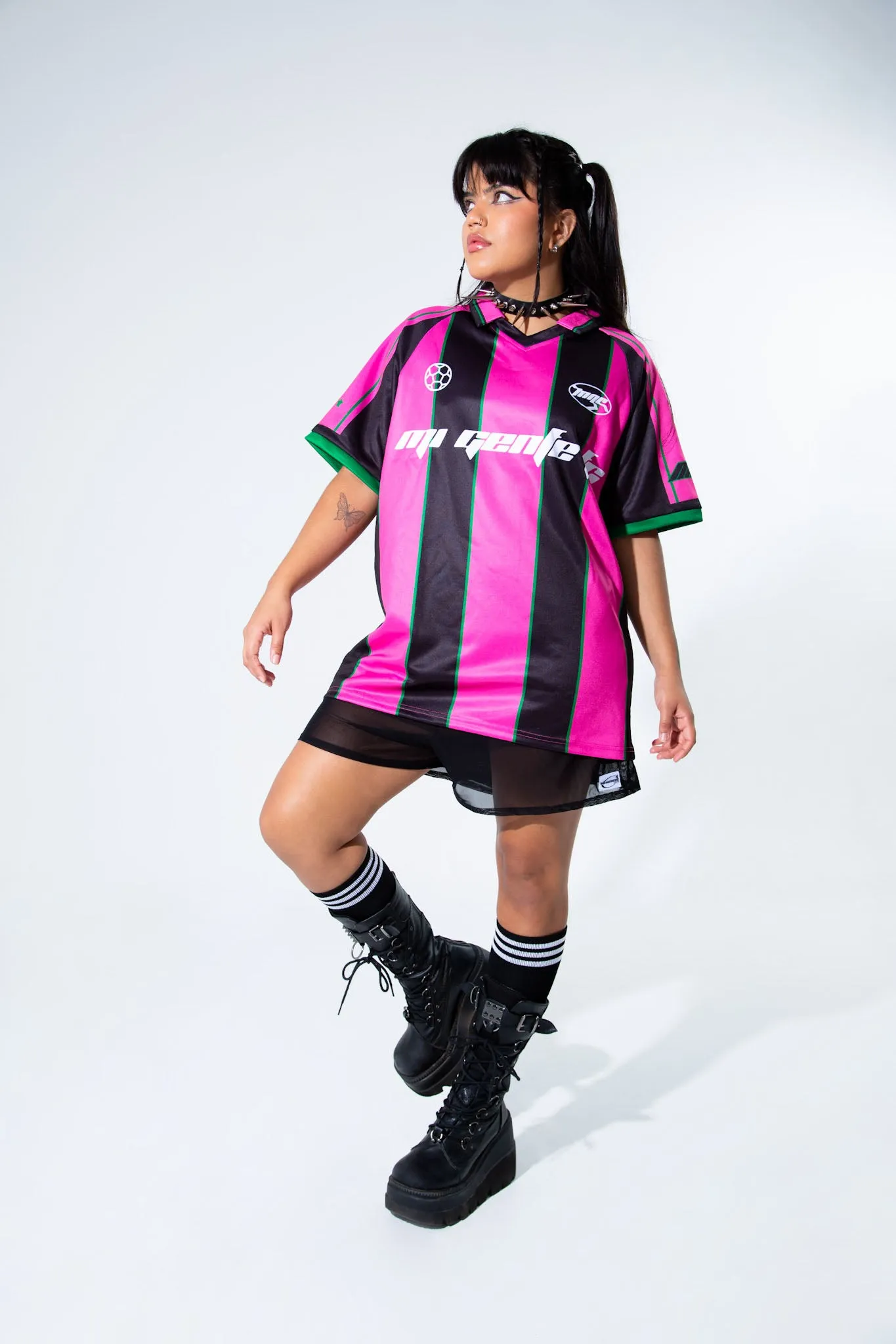 Mi Gente FC Pink 777 Soccer Jersey