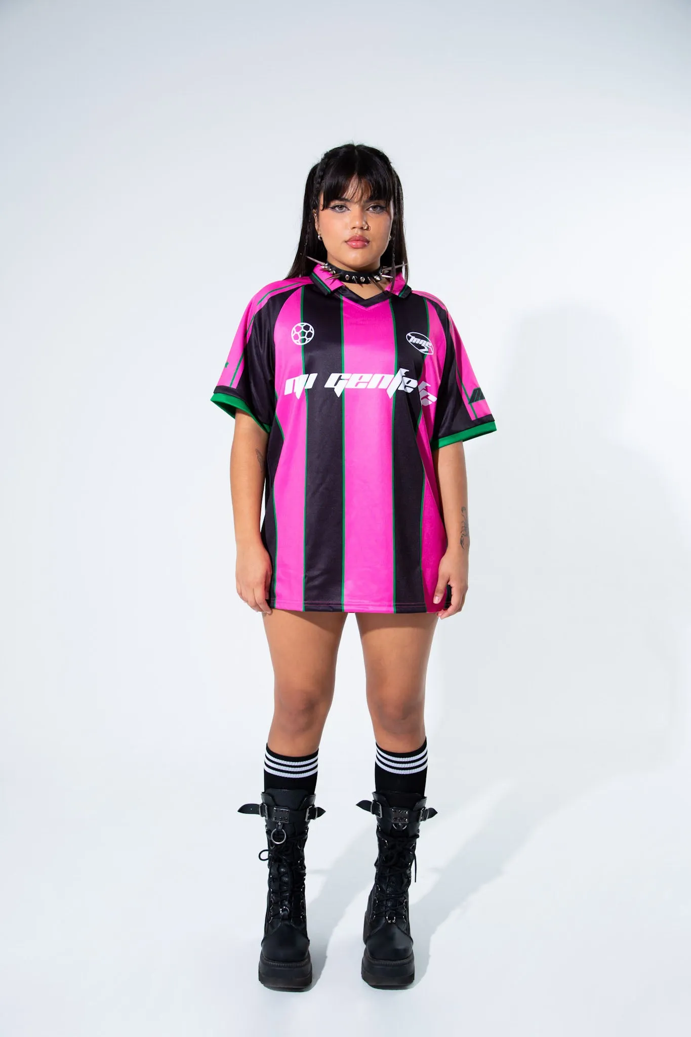 Mi Gente FC Pink 777 Soccer Jersey