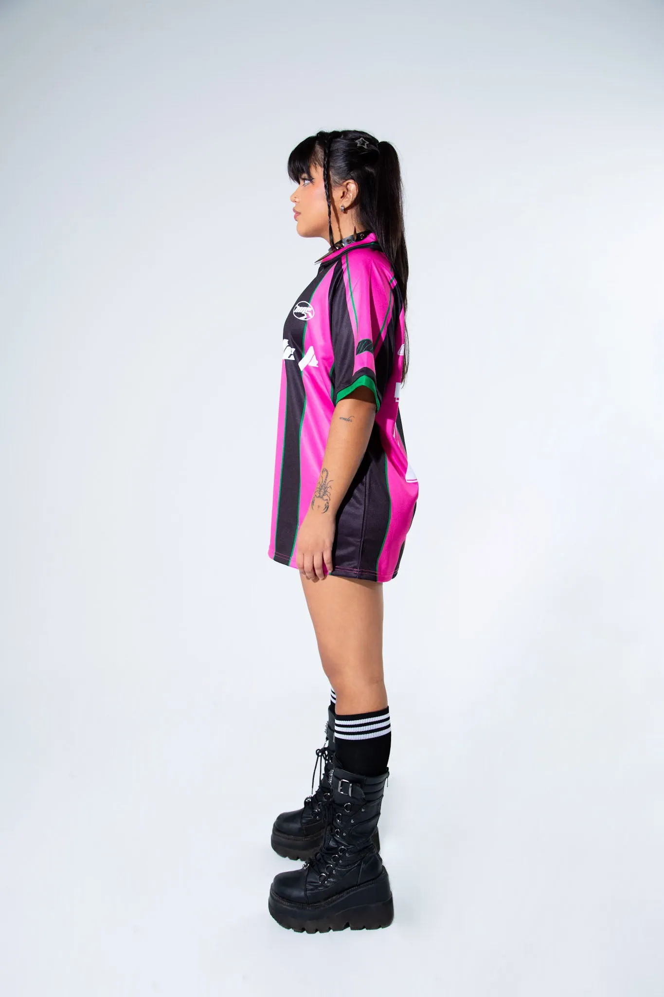 Mi Gente FC Pink 777 Soccer Jersey