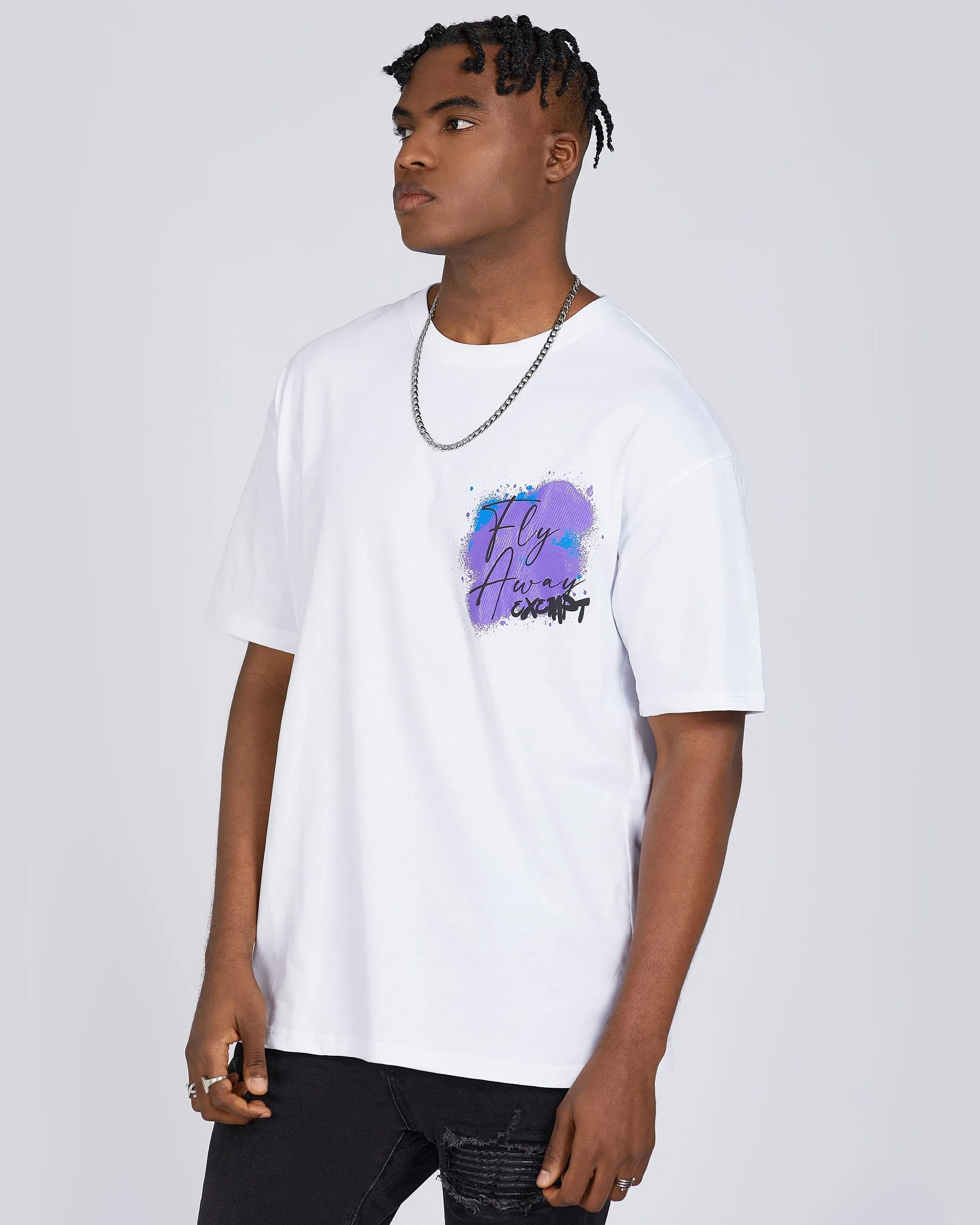 Modern style Graphic Print Tee