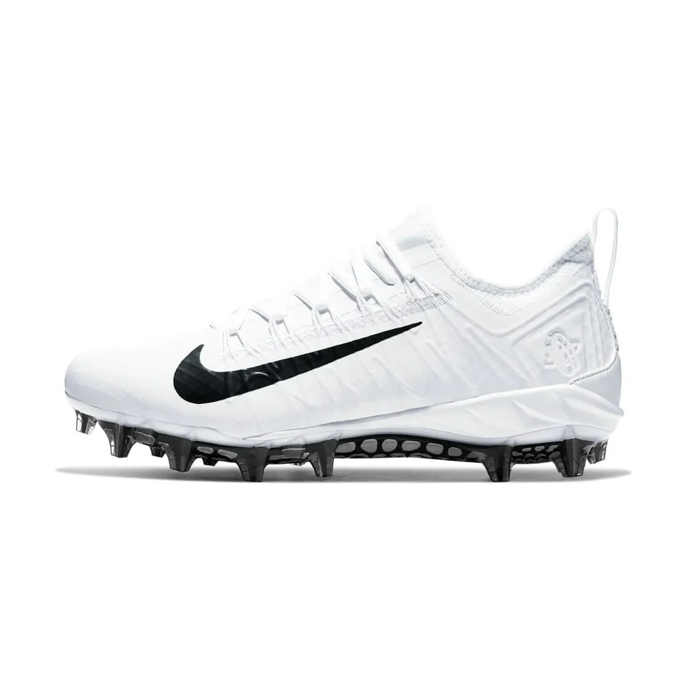 Nike Alpha Huarache 7 Pro White/Black Lacrosse Cleats