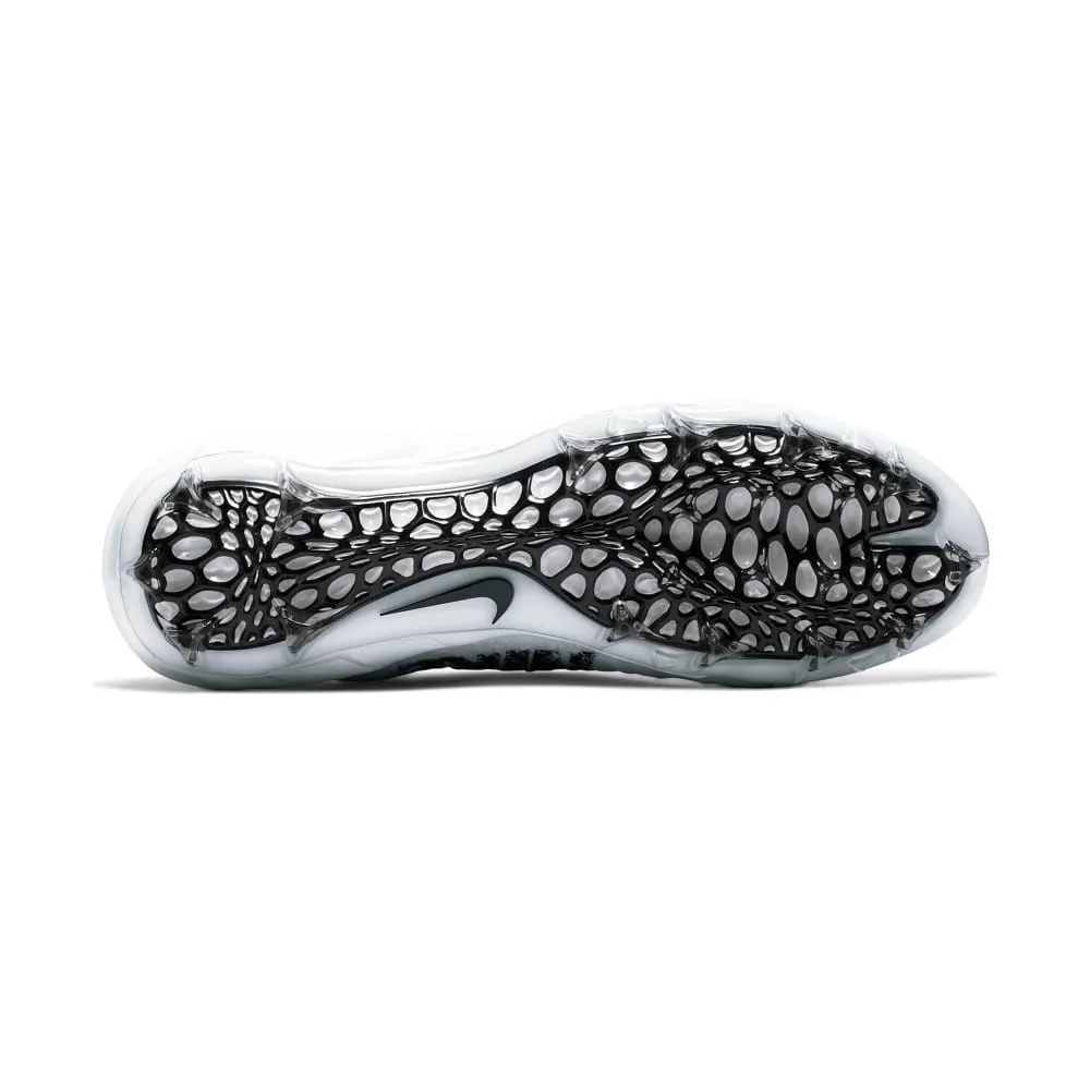 Nike Alpha Huarache 7 Pro White/Black Lacrosse Cleats