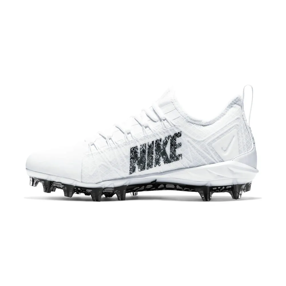 Nike Alpha Huarache 7 Pro White/Black Lacrosse Cleats