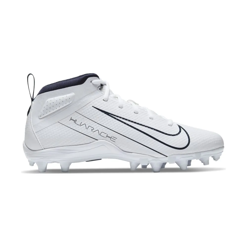 Nike Alpha Huarache 7 Varsity White/Navy Blue Lacrosse Cleats