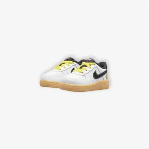 Nike Force 1 LV8 White Anthracite Yellow Strike TD Toddler Sizes DO5863-100