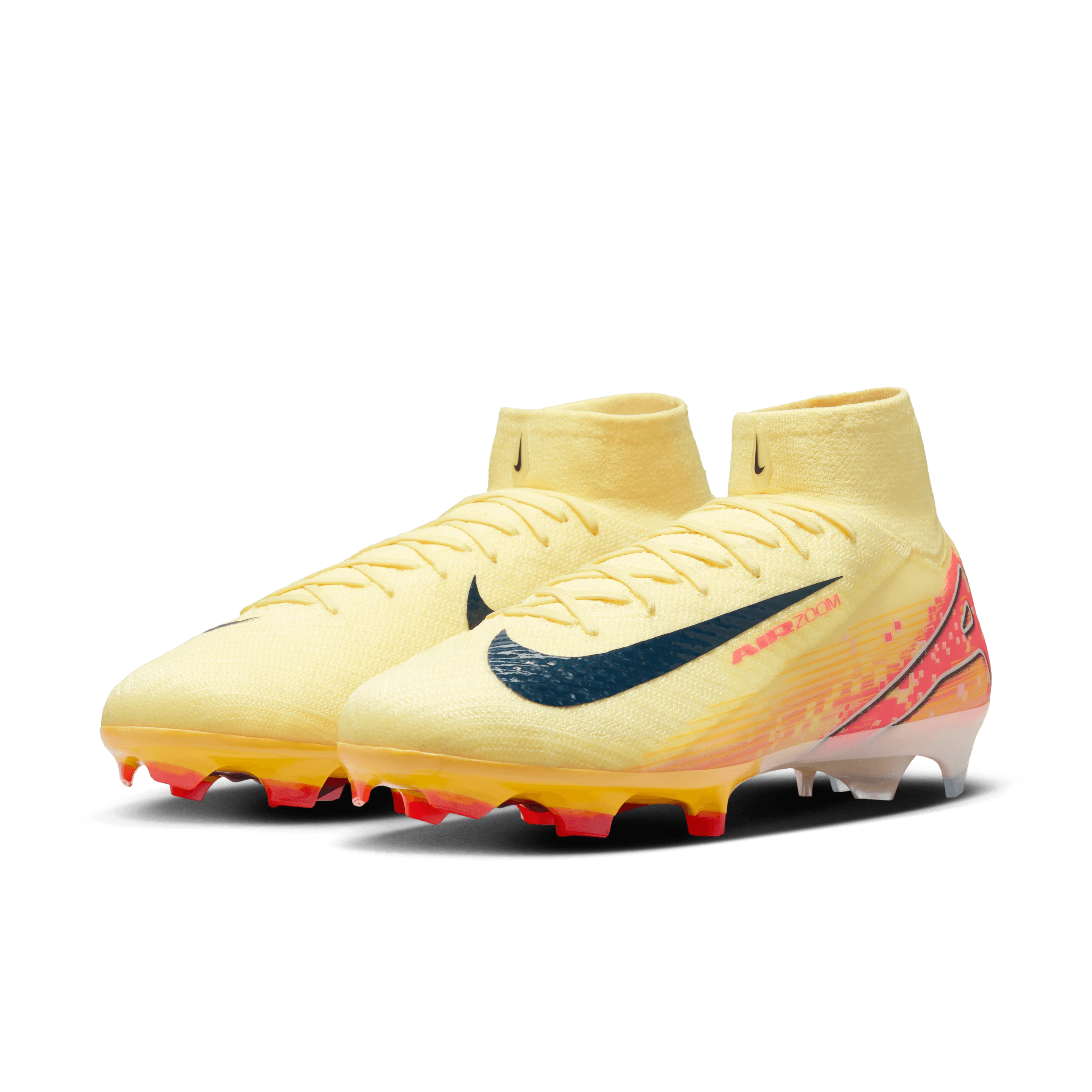 Nike Mercurial Superfly 10 Elite "Kylian Mbappé" FG - Lt Laser Orange/Armory Navy