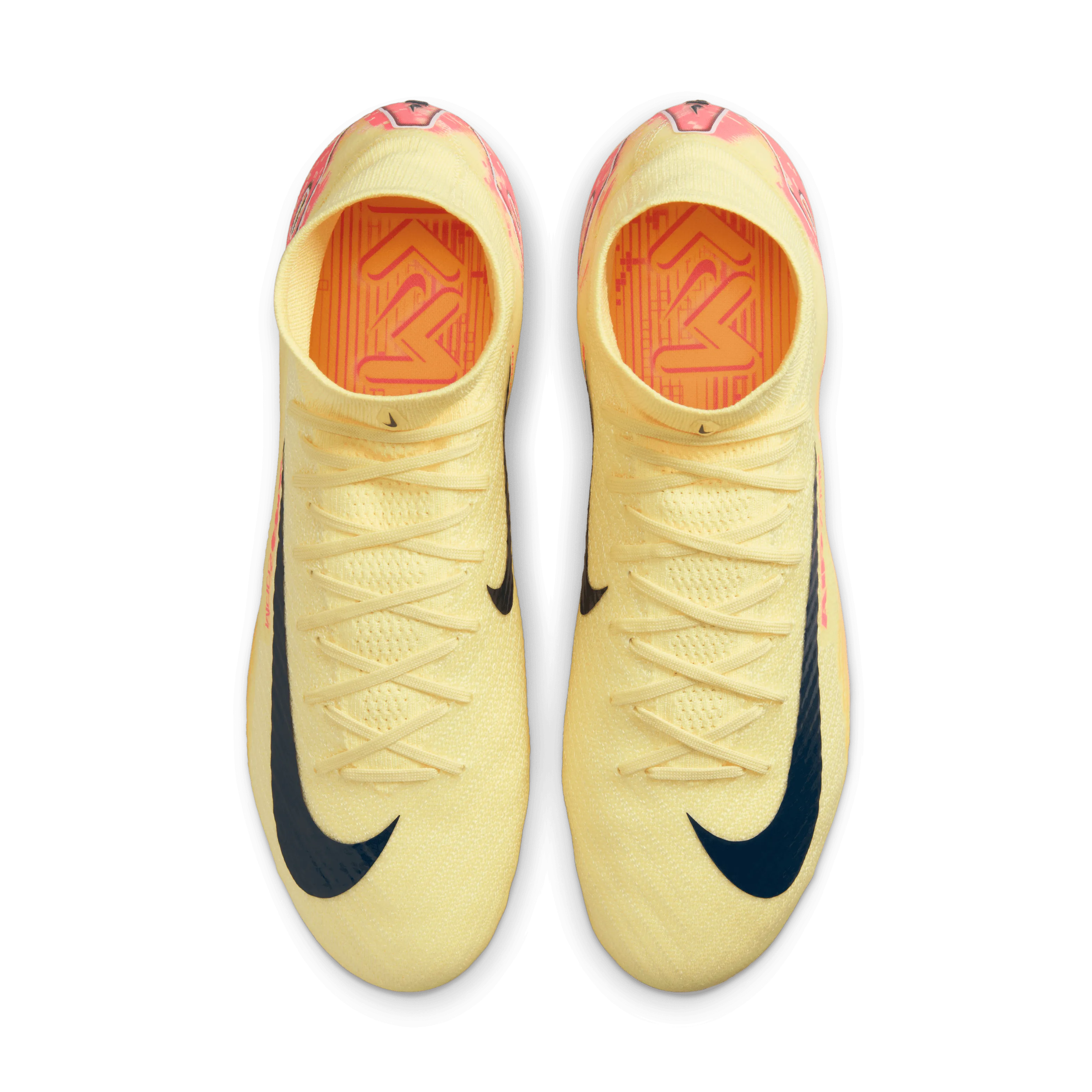 Nike Mercurial Superfly 10 Elite "Kylian Mbappé" FG - Lt Laser Orange/Armory Navy