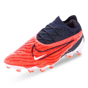 Nike Phantom GX Elite FG Soccer Cleats (Bright Crimson/Black)