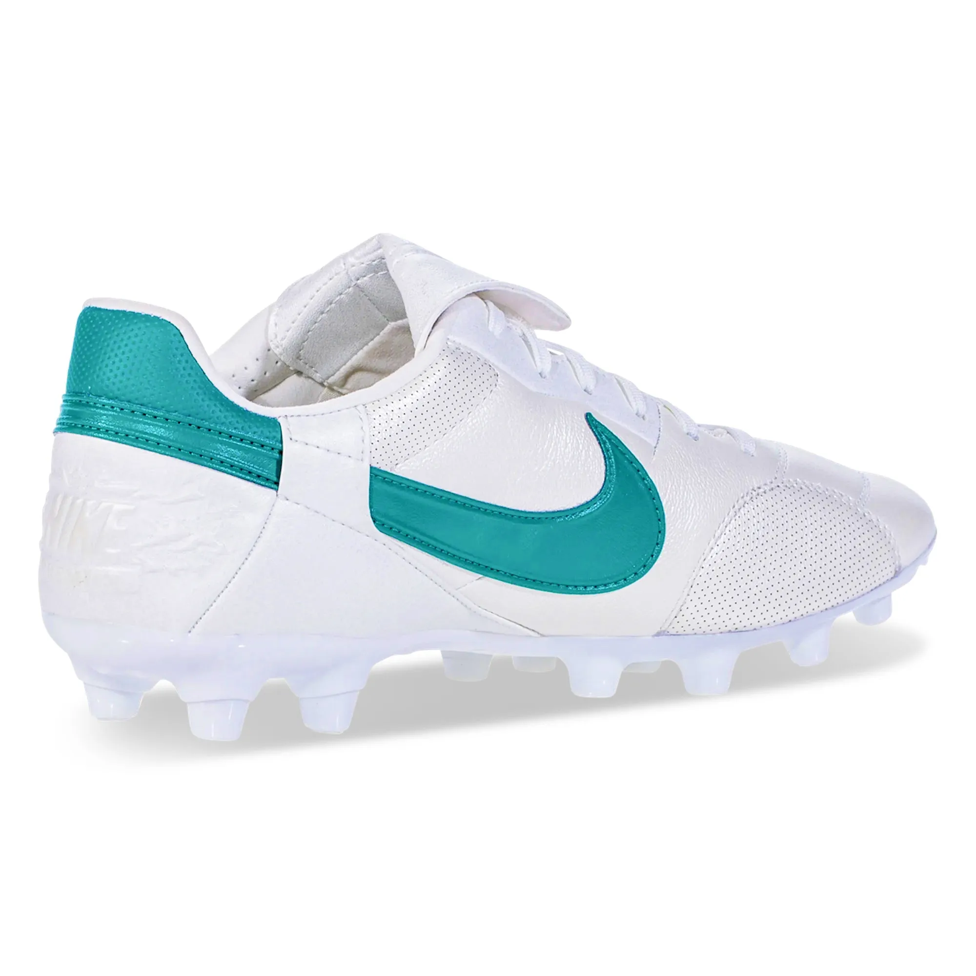 Nike Premier III FG Soccer Cleats (Metallic Summit White/Mystic Green)