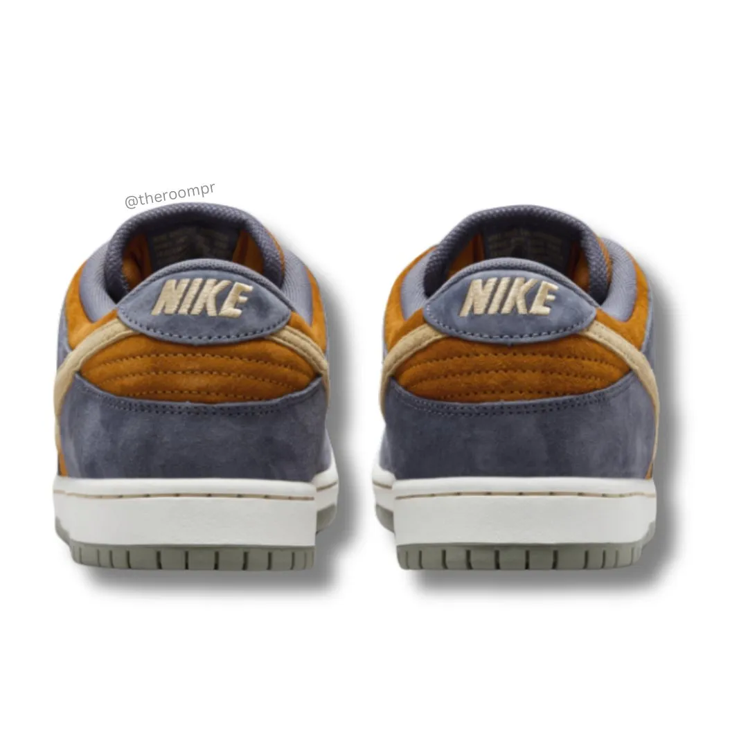 Nike SB Dunk Low Sneakers - Light Carbon/Sesame-Monarch-Summit White-Dark Stucco (*Excluded from the Free shipping offer*)