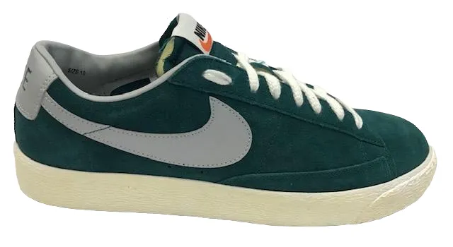 Nike scarpa sneakers da uomo Blazer Low Premium Suede Vintage 538402 301 thè verde