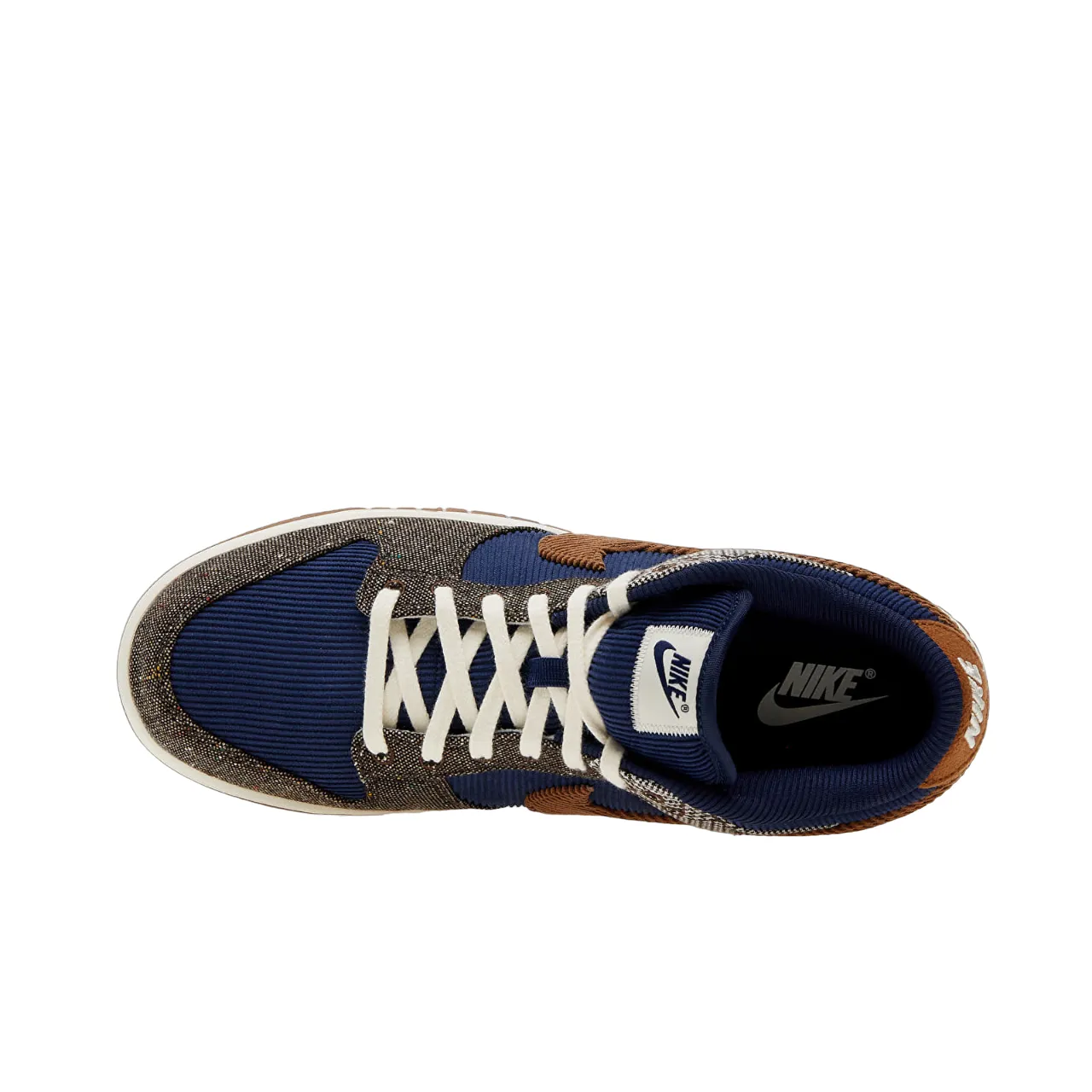 Nike scarpa sneakers da uomo Dunk Low Premium FQ8749-410 blu marrone