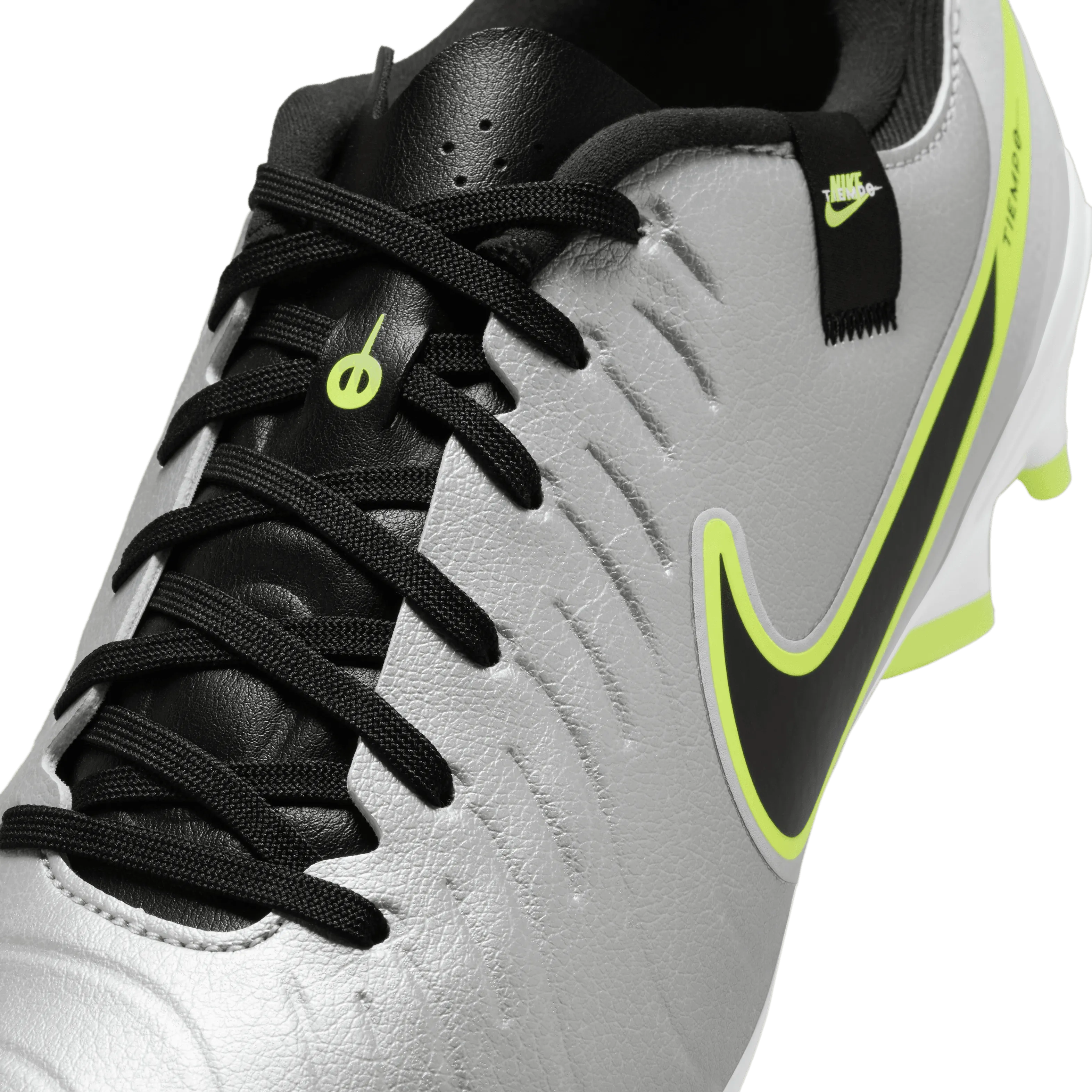 Nike Tiempo Legend 10 Academy FG -Metallic Silver/Black