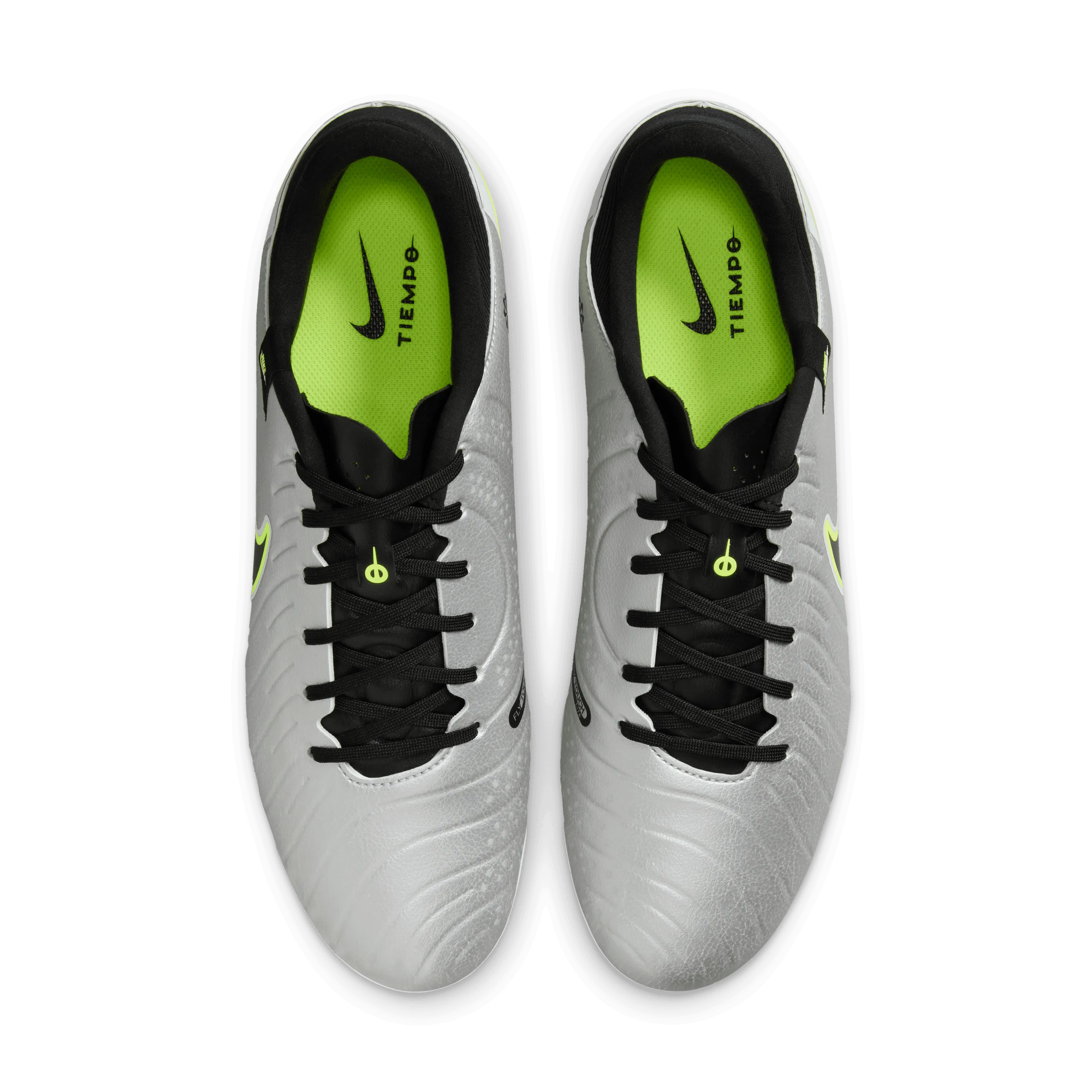 Nike Tiempo Legend 10 Academy FG -Metallic Silver/Black